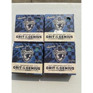 4-Pack Dr. Squatch Harry Potter Grit of the Genius Ravenclaw Natural Soap 5oz